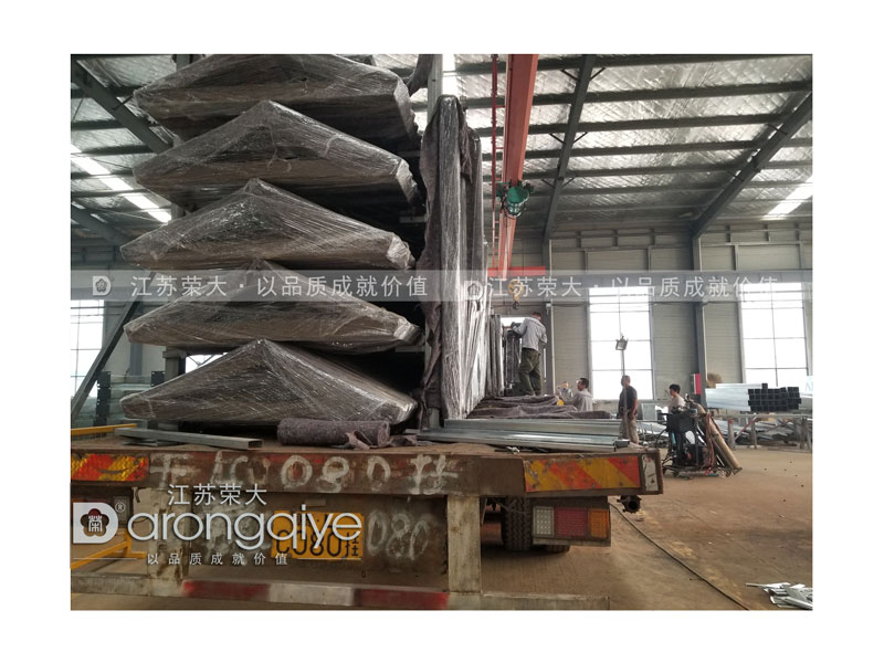 仿古候車亭發貨圖