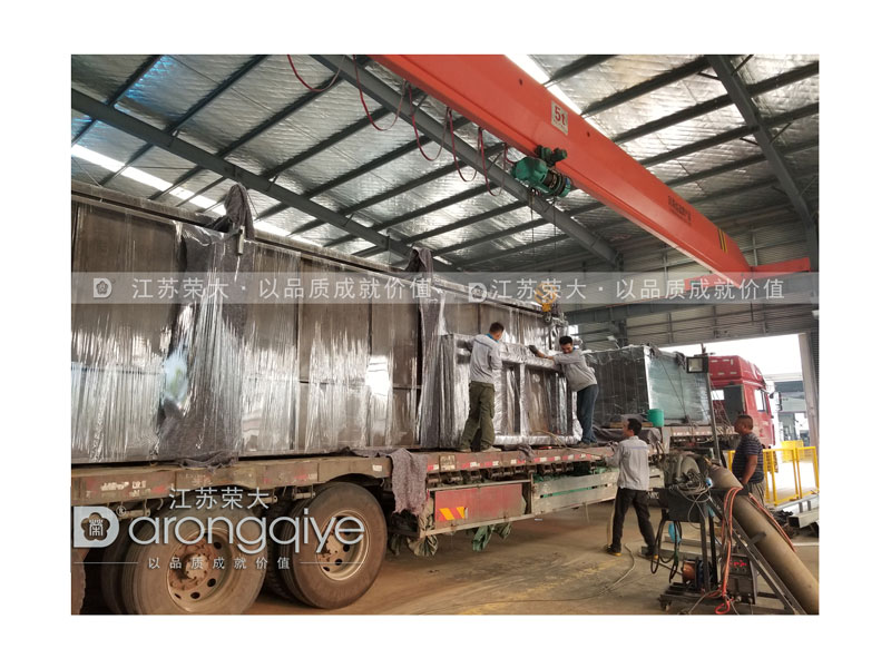 仿古候車亭發貨圖